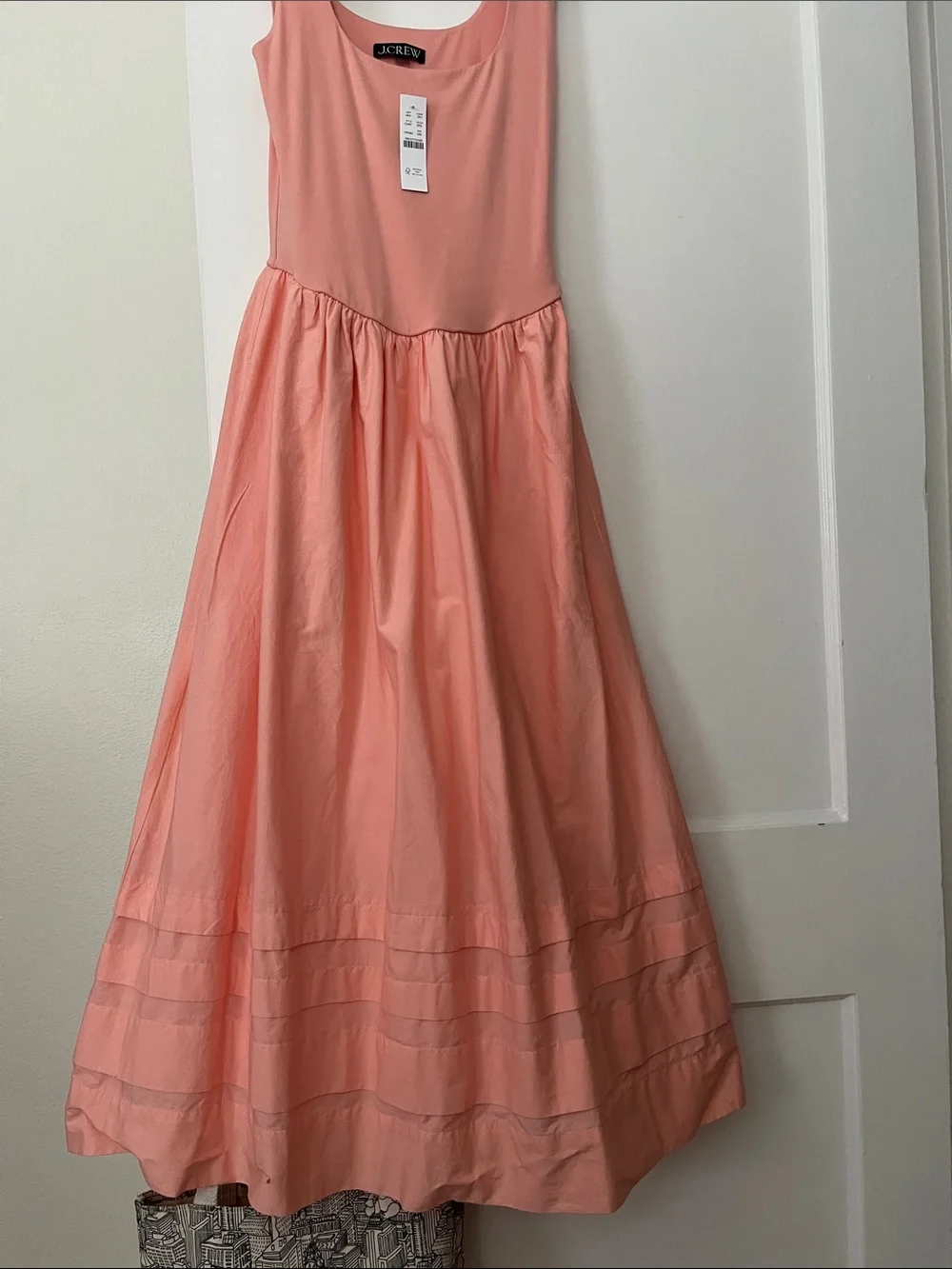 J. Crew sleeveless coral